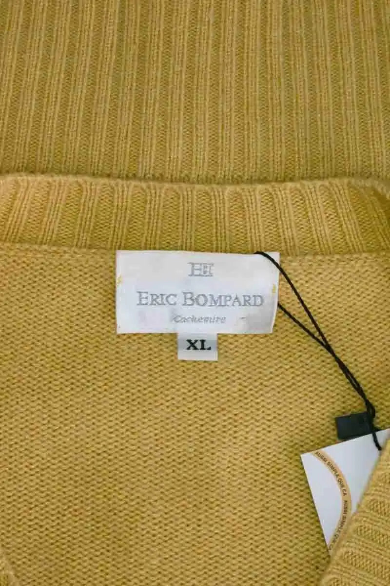 Cardigan Eric Bompard Jaune en Cachemire