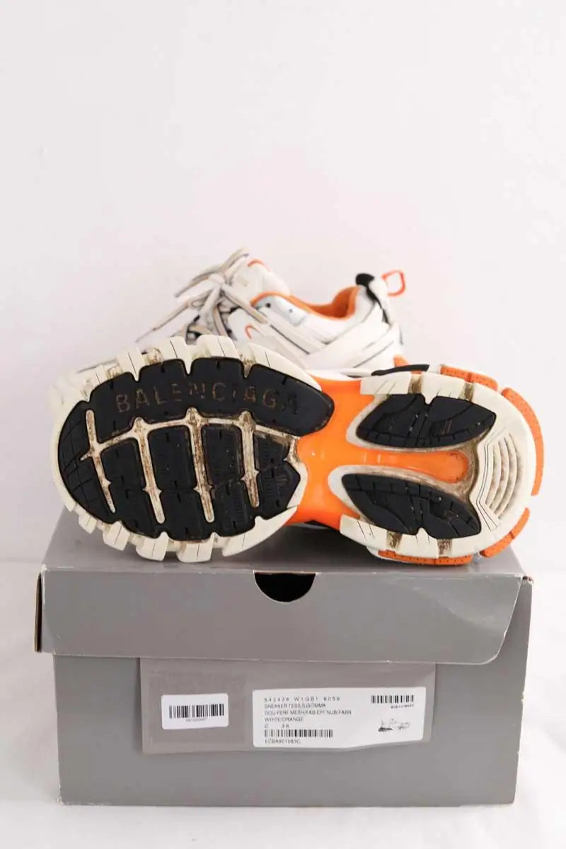 Baskets Balenciaga Blanc en Cuir