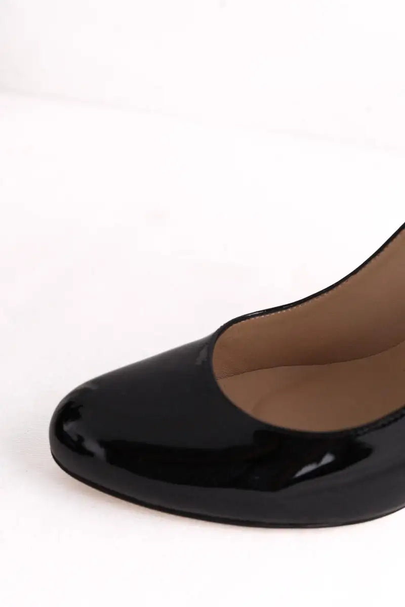 Talons LK Bennett Stila Noir en Cuir verni