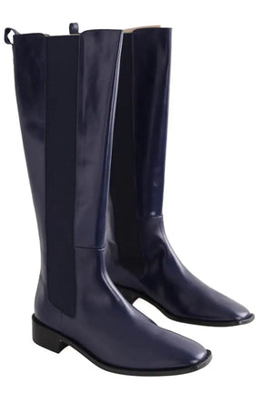 Bottes LK Bennett Zara Marine en Cuir