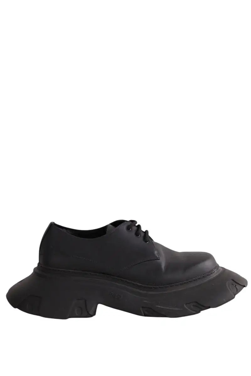 Chaussures à lacets PHILEO Noir en Cuir, taille 39 - Seconde Main