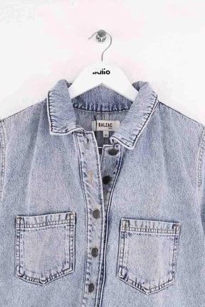 Combishort Balzac Bleu en Coton