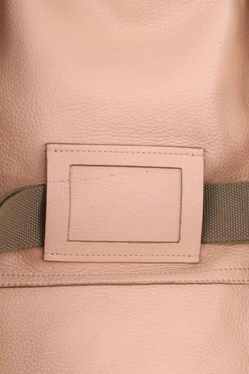 Sac à dos Maison Martin Margiela Rose en Cuir