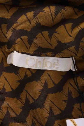 Chemise Chloé Marron en Soie
