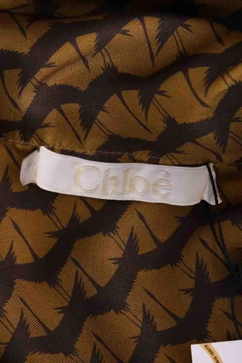 Chemise Chloé Marron en Soie