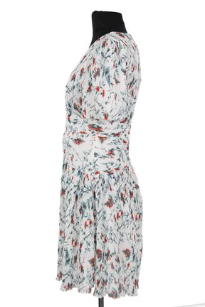 Robe Maje Blanc en Viscose