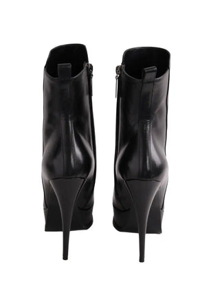 Boots Saint Laurent Noir en Cuir