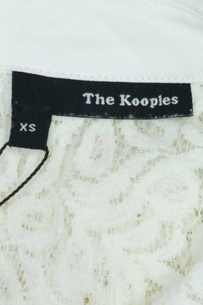 Blouse The Kooples Blanc en Coton