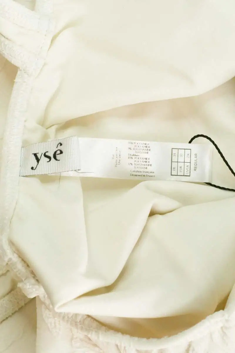Maillot de bain Ysé Ecru en Synthétique