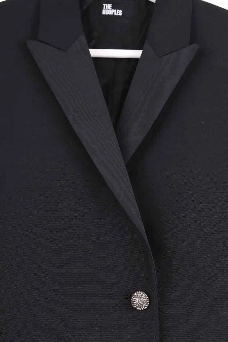 Blazer The Kooples Noir en Laine