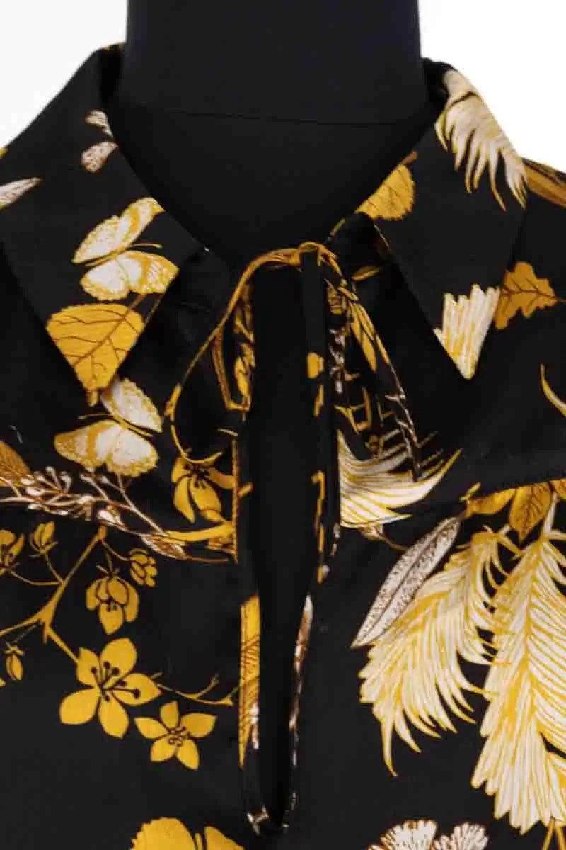 Blouse Tara Jarmon Noir en Synthétique