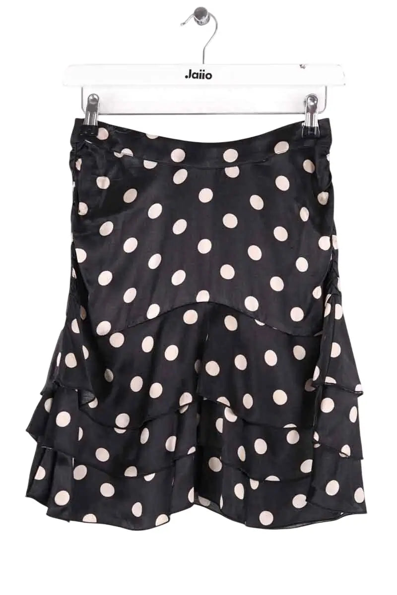 Mini jupe The Kooples Noir en Viscose, taille S - Seconde Main