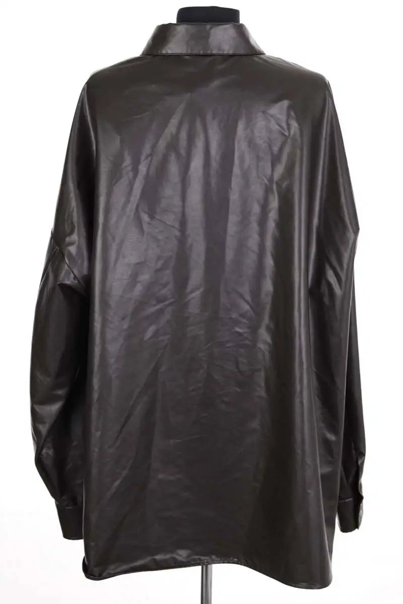 Chemise Marina Rinaldi Marron en Synthétique
