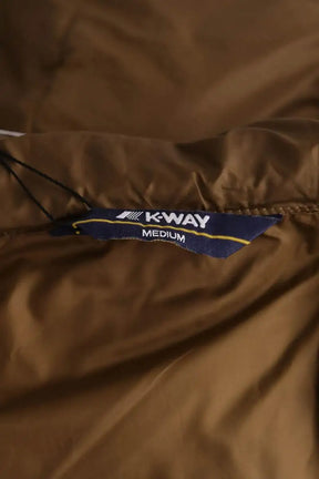 Doudoune K-Way Kaki en Synthétique