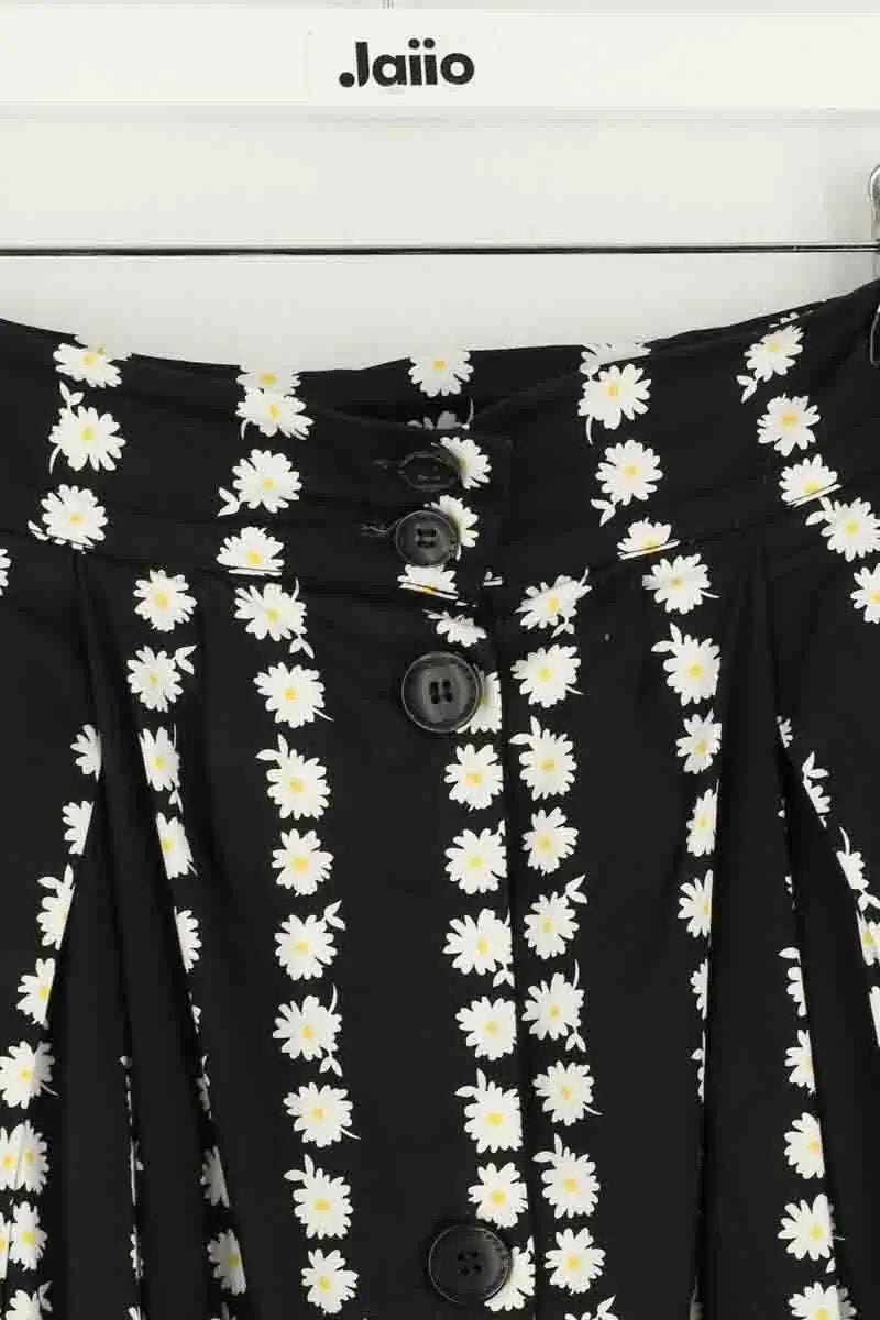 Jupe Maje Noir en Coton
