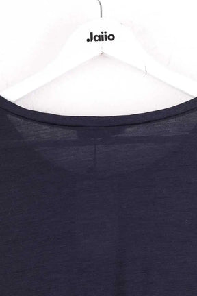 Top Sandro Bleu en Laine