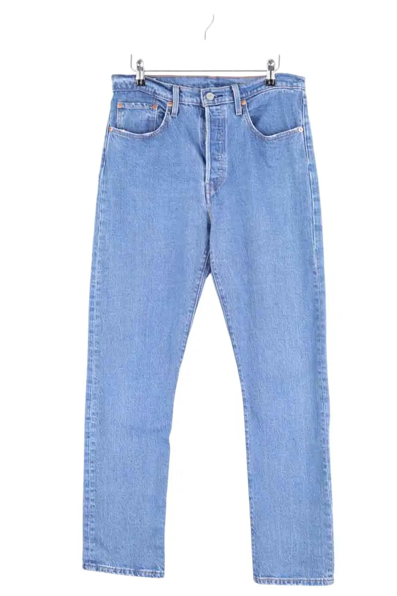 Jean droit Levi's 501 Bleu en Coton, taille S - Seconde Main