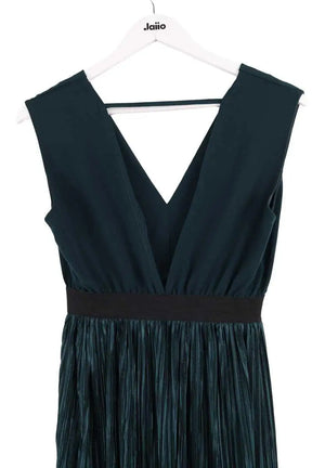 Robe Jane Wood Vert en Synthétique