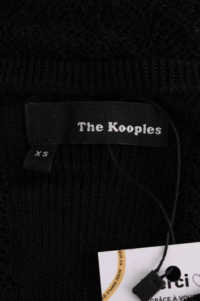 T-shirt The Kooples Noir en Synthétique
