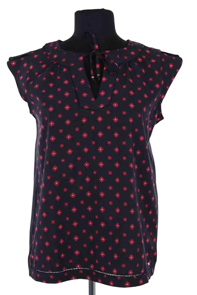 Blouse Tommy Hilfiger Marine en Synthétique, taille XS - Seconde Main