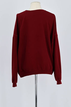 Pull Vintage  Rouge