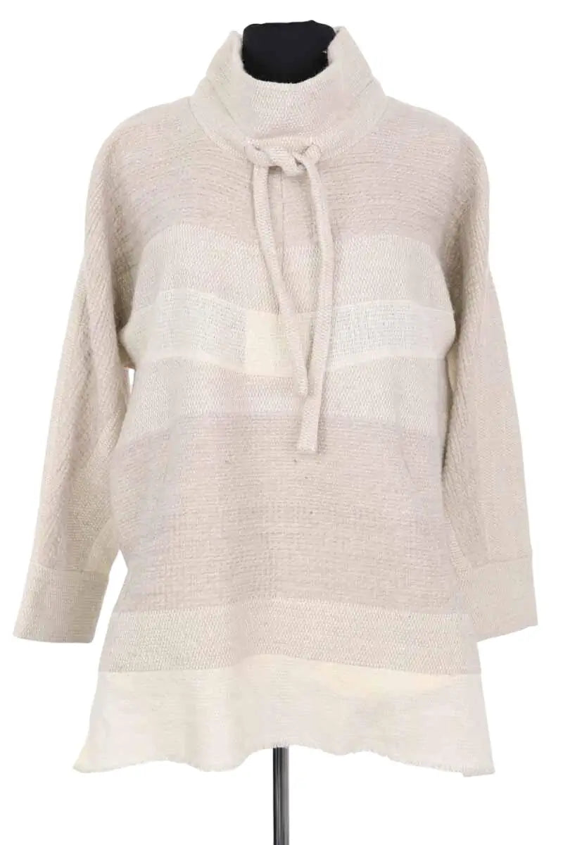 Pull Iro Bindy Gris en Synthétique, taille M - Seconde Main
