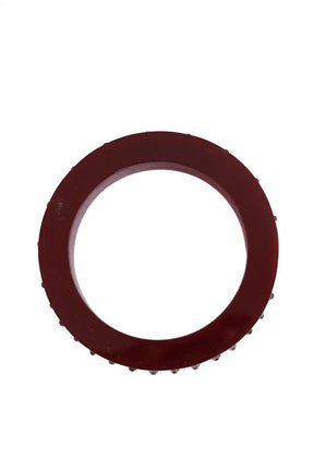 Bracelet Nina Ricci Bordeaux en Plastique