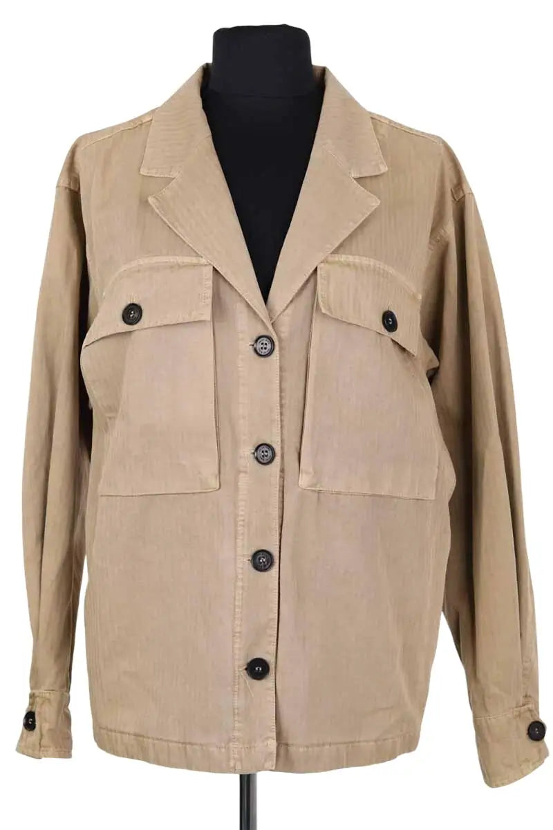 Veste Anine Bing Camel en Coton, taille XS - Seconde Main