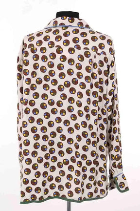 Chemise Tory Burch Ecru en Synthétique