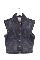 Veste Ba&Sh Anthracite en Coton, taille S - Seconde Main
