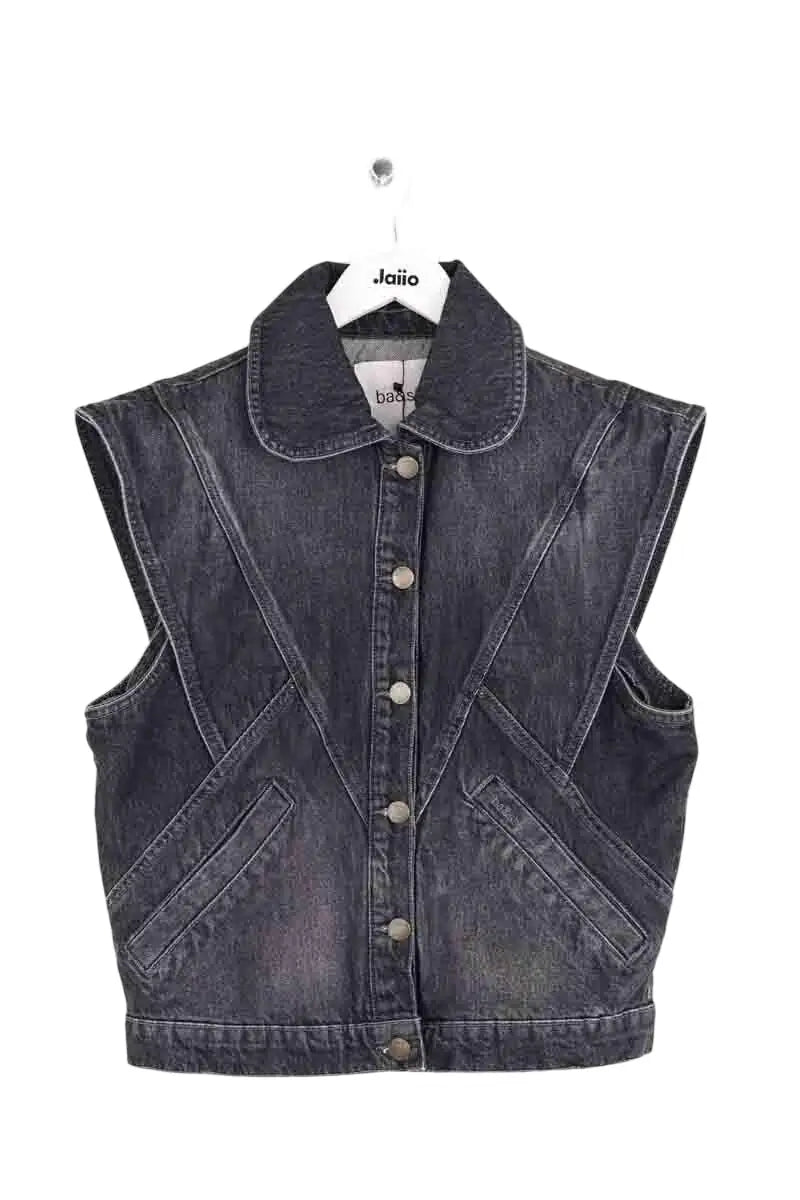 Veste Ba&Sh Anthracite en Coton, taille S - Seconde Main