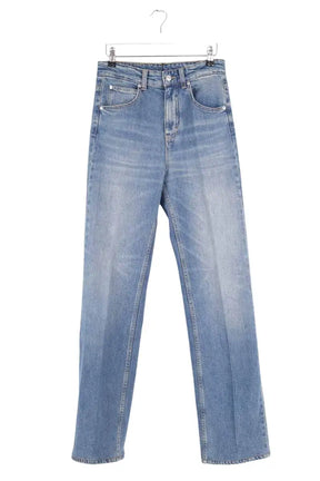Jean slim Victoria Beckham High Rise Julia Bleu en Coton, taille XS - Seconde Main