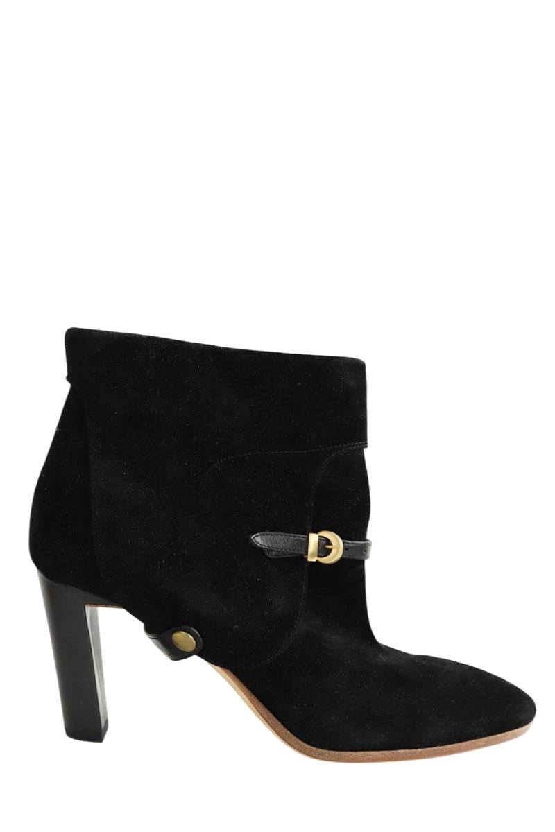 Boots à boucles Michel Perry  Noir