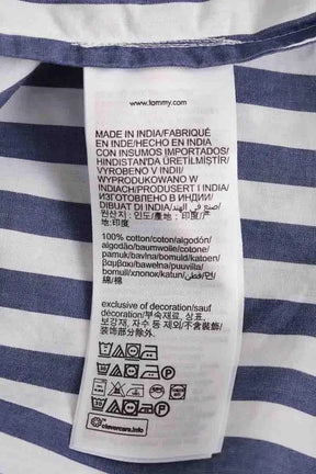 Chemise Tommy Hilfiger Bleu en Coton