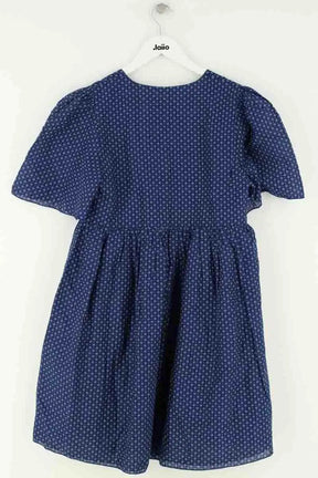 Robe American Vintage Bleu en Coton