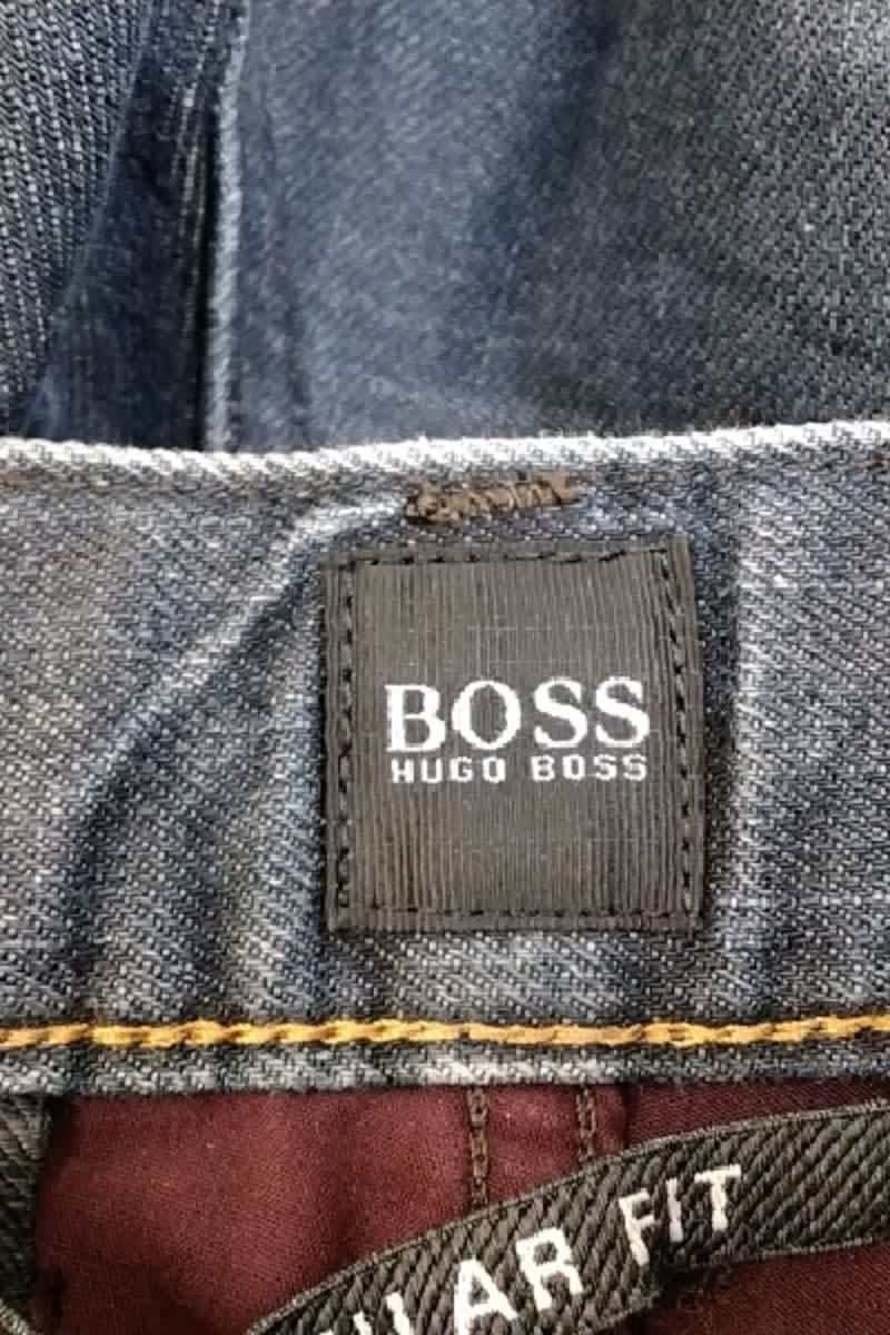 Jean droit Hugo Boss  Bleu