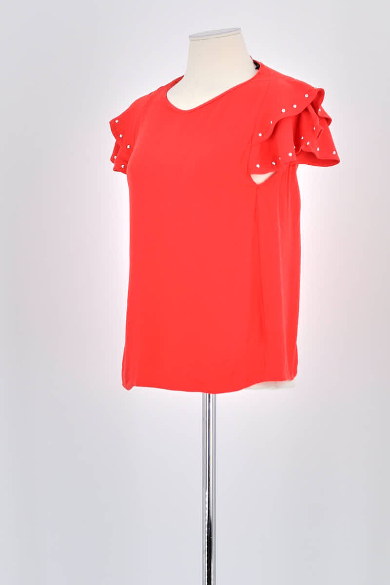 T-shirt Maje  Rouge