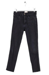 Jean slim Sézane Noir en Coton, taille M - Seconde Main