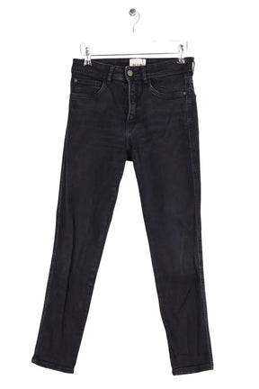 Jean slim Sézane Noir en Coton, taille M - Seconde Main
