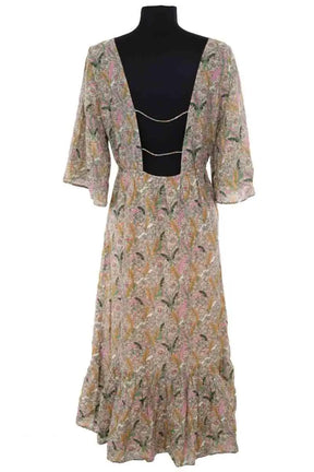 Robe Ba&Sh Vert en Coton