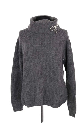 Pull Max & Moi Gris en Cachemire, taille M - Seconde Main