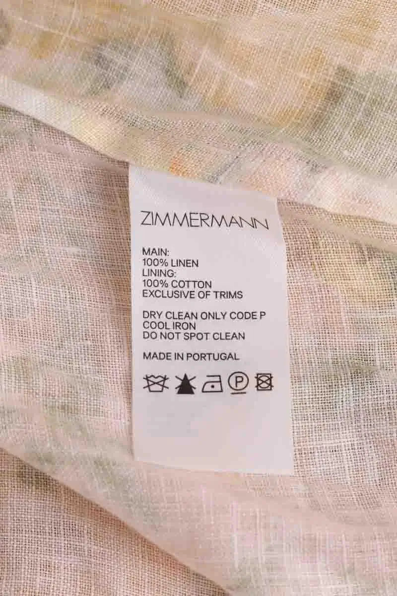 Robe Zimmermann Rose en Lin