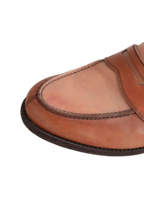 Mocassins Salvatore Ferragamo Beige en Cuir