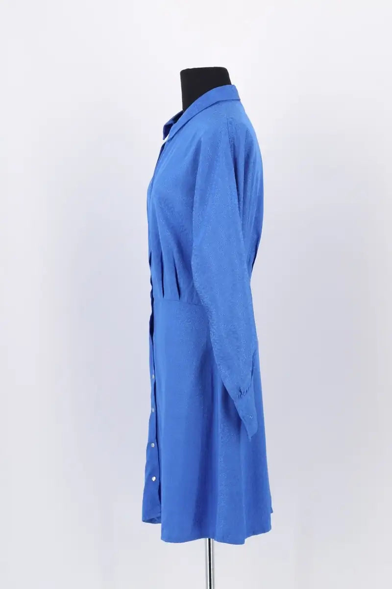 Robe Balzac Bleu en Viscose