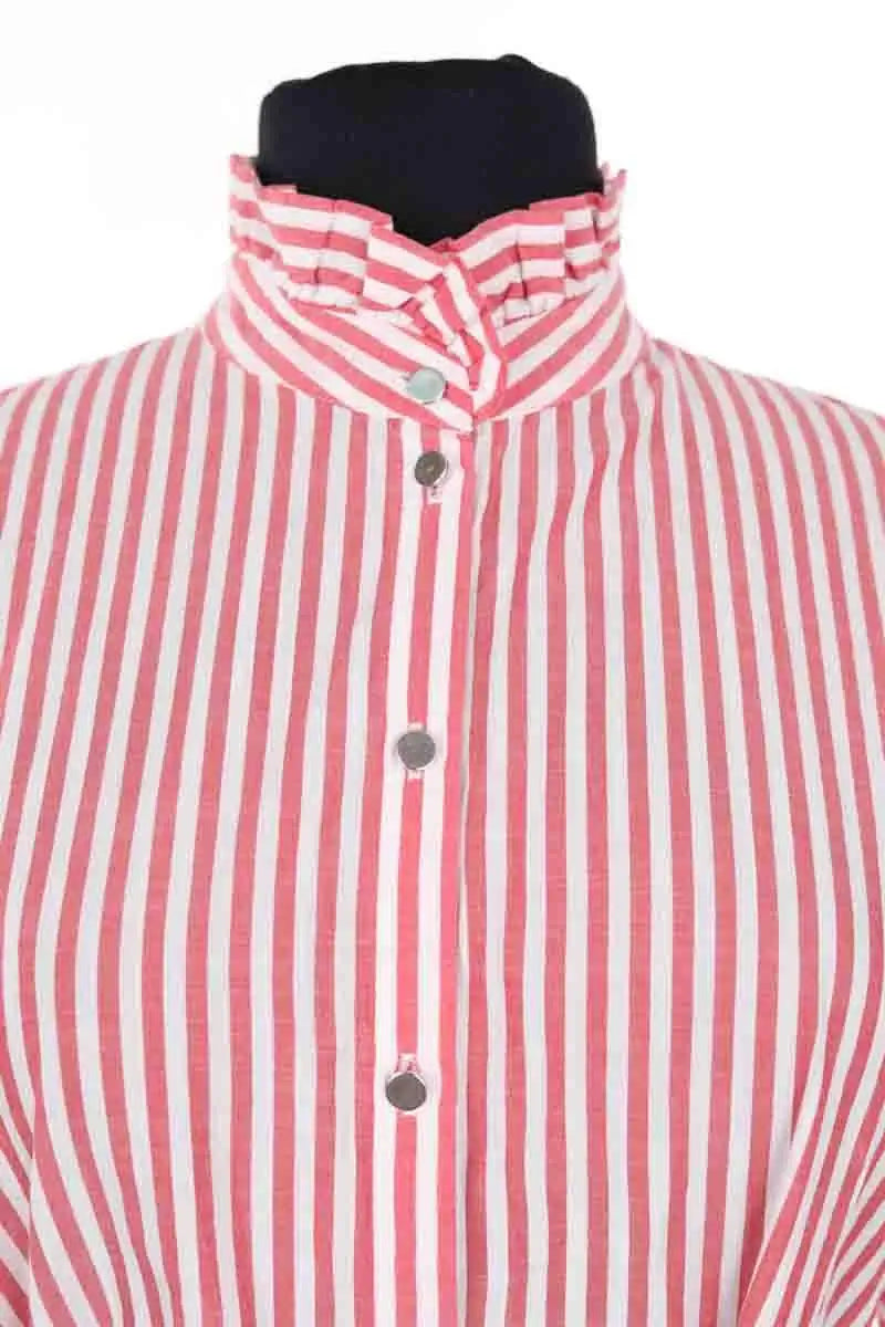 Robe Claudie Pierlot Rouge en Coton