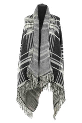 Poncho Maje  Gris