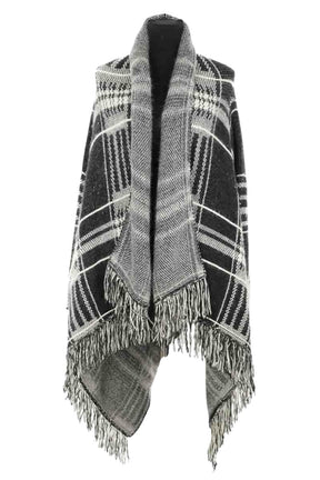 Poncho Maje  Gris