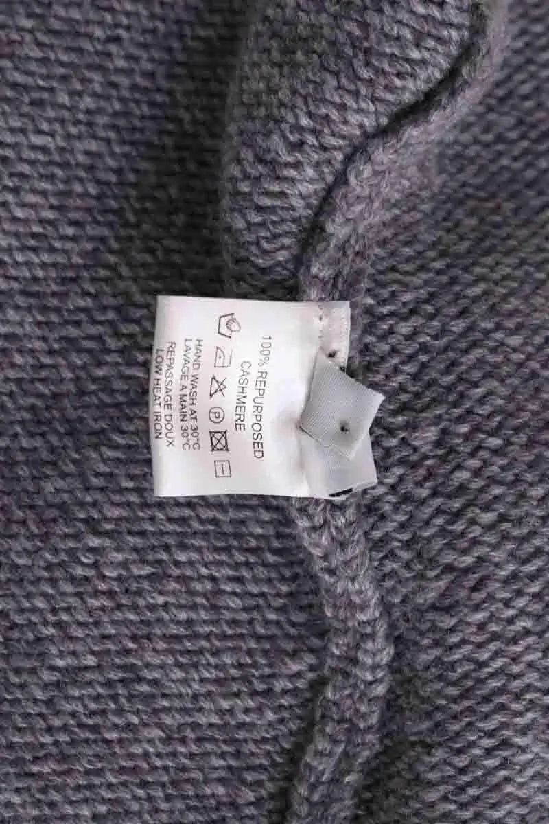 Pull Alexandra Golovanoff Gris en Cachemire