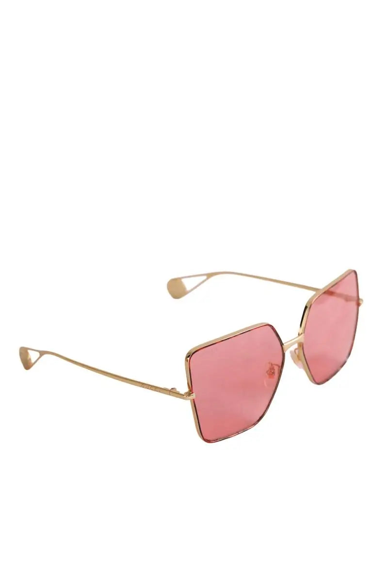 Lunettes de soleil Gucci Rose en Métal