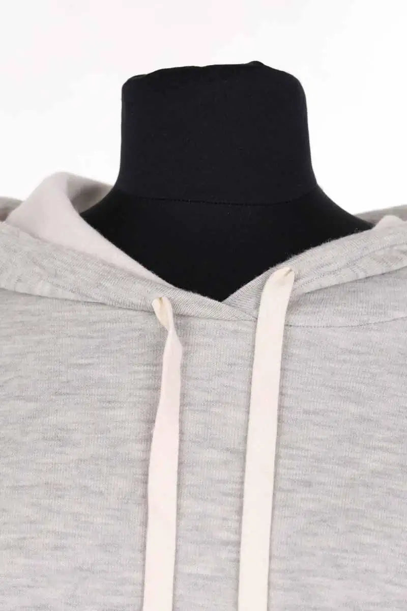 Sweatshirt Maje Gris en Coton